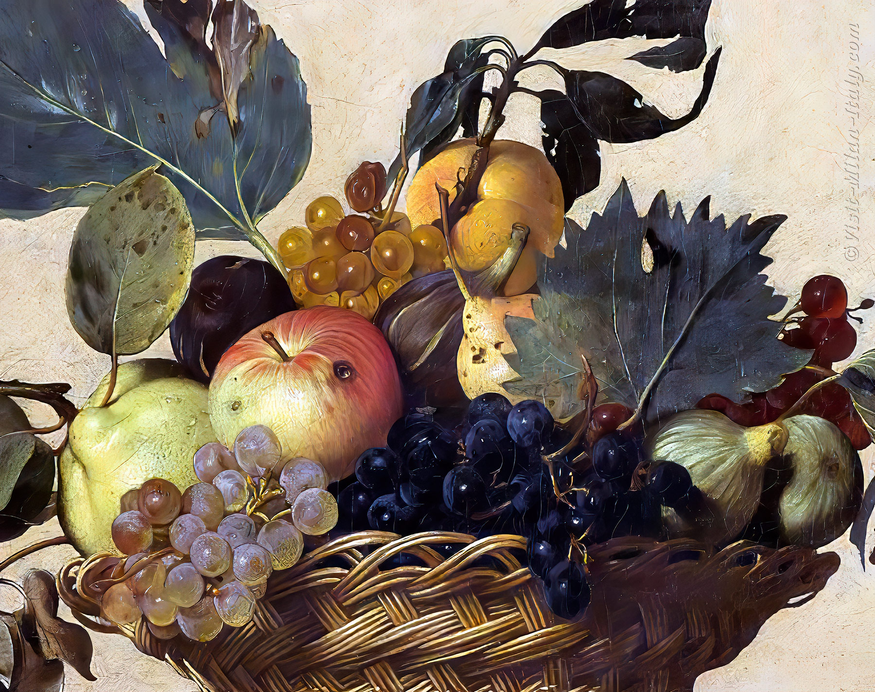 Caravaggio Basket Of Fruit Analysis