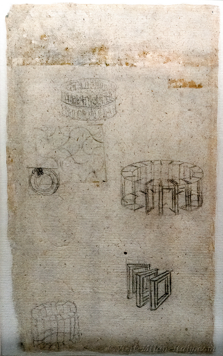 Davinic Codex Da Vinci Codex Milan Leonardo Da Vinci, Codex Atlanticus. Design For A
